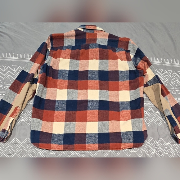 L.L. Bean X Todd Snyder Chamois Flannel Button Down Size Large - Picture 7 of 8